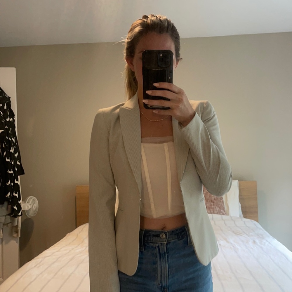 Antonio Melani pin stripe blazer